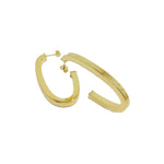 18K GL Jenna Hoops - Donna Italiana ®