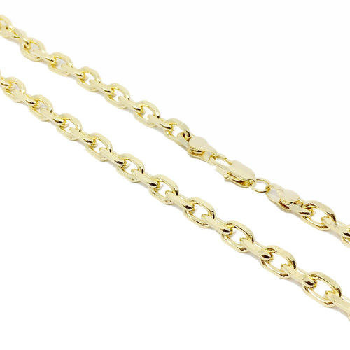 18K GL Link Chain Style #134 - Donna Italiana ®