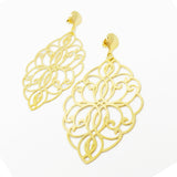 18K GL Lumiar Plain Earrings - Donna Italiana ®