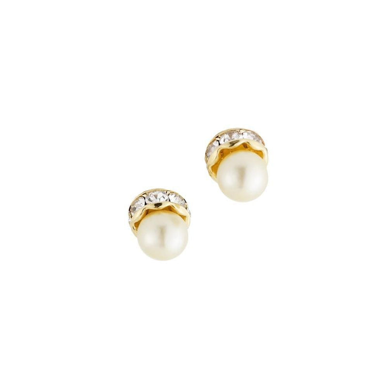 18K GL Pearl Earrings - Donna Italiana ®