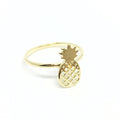 18K GL Pineapple Ring - Donna Italiana ®