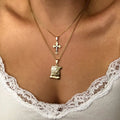 18k GL Psalm 23 Necklace - Donna Italiana ®