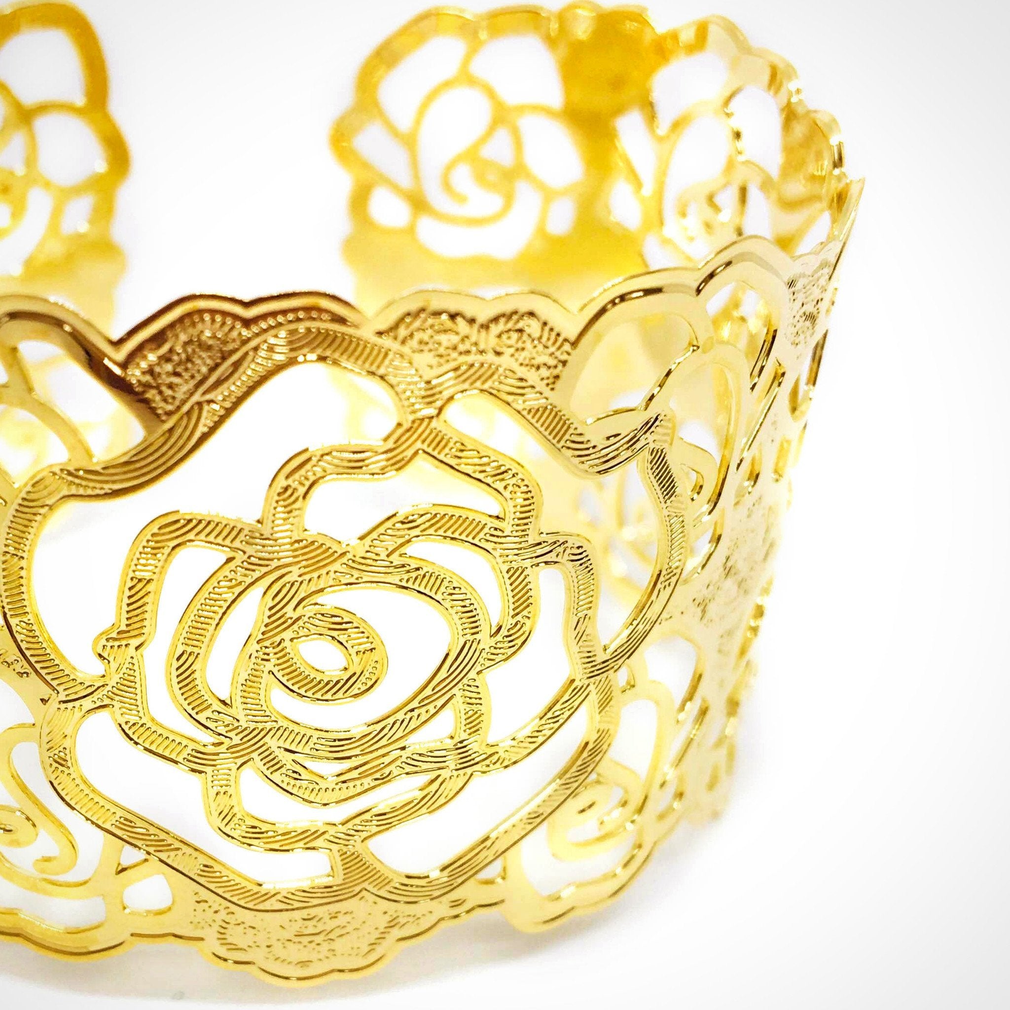 18k GL Rosie Cuff - Donna Italiana ®