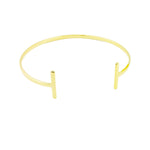 18k GL T cuff - Donna Italiana ®