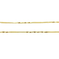 18K GL Twisted Chain 1.15mm - Donna Italiana ®