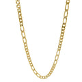 18k Gold Layer Figaro 3x9 chain - Donna Italiana ®