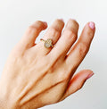 18K Gold Layer Hamsa Ring - Donna Italiana ®