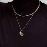 18K Gold Layer I love you forever Necklace - Donna Italiana ®