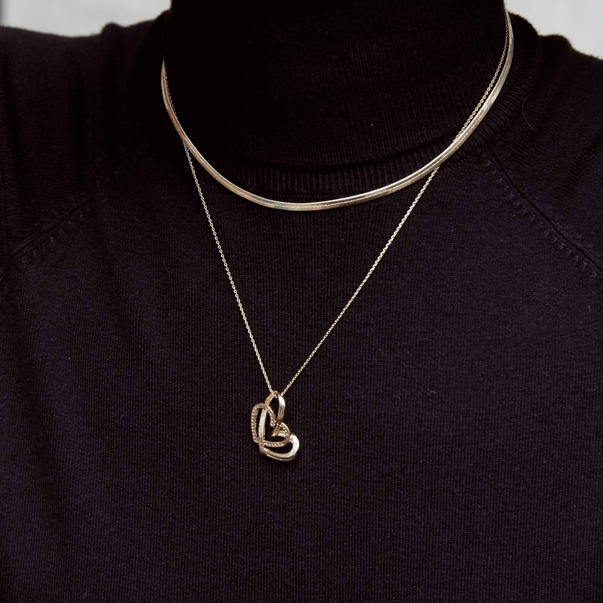 18K Gold Layer I love you forever Necklace - Donna Italiana ®