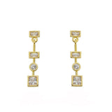 18K Gold Layer Summer Drop Earrings - Donna Italiana ®