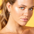 18K Gold Layer Summer Drop Earrings - Donna Italiana ®