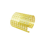 18k Squared Pattern Cuff - Donna Italiana ®