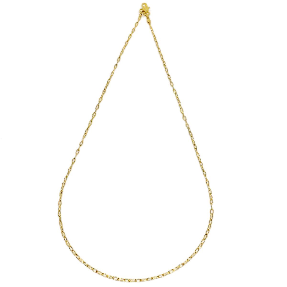18KGL CHAIN STYLE 5 18"2MM - Donna Italiana ®