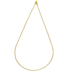 18KGL CHAIN STYLE 5 18"2MM - Donna Italiana ®
