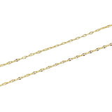 18KGL CHAIN STYLE 5 18"2MM - Donna Italiana ®