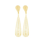 18KGL Dreamcatcher earrings - Donna Italiana ®