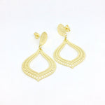18KGL GOTA LIZ SMALL EARRINGS - Donna Italiana ®