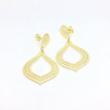 18KGL GOTA LIZ SMALL EARRINGS - Donna Italiana ®