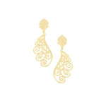 18KGL Strike Drop Earrings - Donna Italiana ®