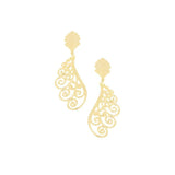 18KGL Strike Drop Earrings - Donna Italiana ®