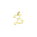 18K Gold Layer Initial Charm