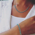 Aqua Beads Necklace - Donna Italiana ®
