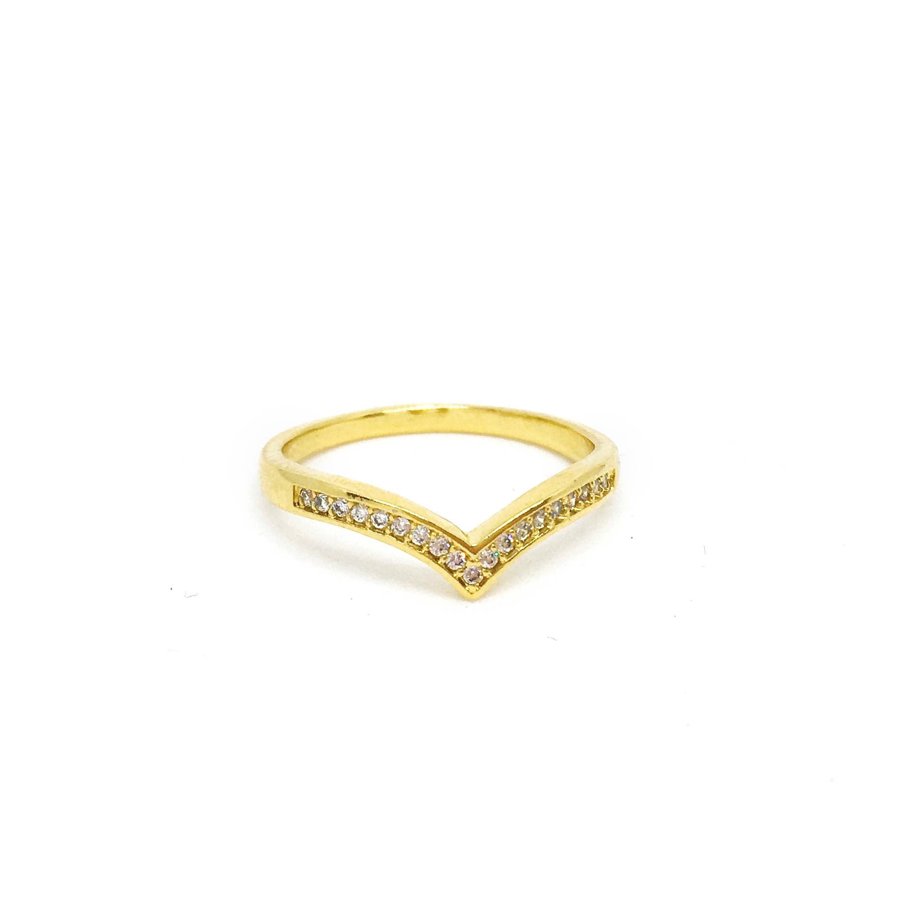 Chevron Stackable Ring - Donna Italiana ®