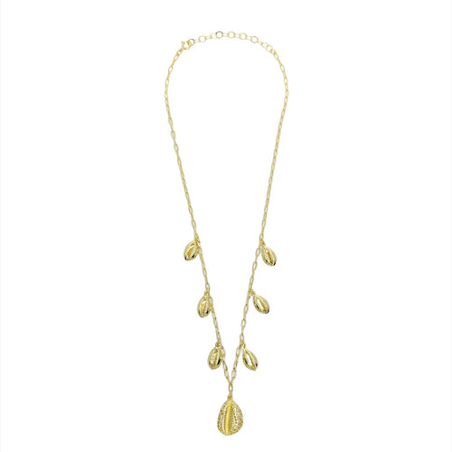 Cowry Shell Shaker Necklace - Donna Italiana ®