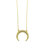 Crescent Moon Necklace - Donna Italiana ®