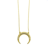 Crescent Moon Necklace - Donna Italiana ®
