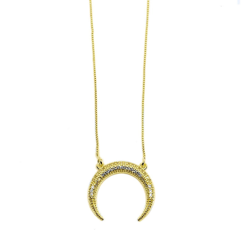 Crescent Moon Necklace - Donna Italiana ®