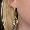 Dangling Protection Eye Earrings - Donna Italiana ®