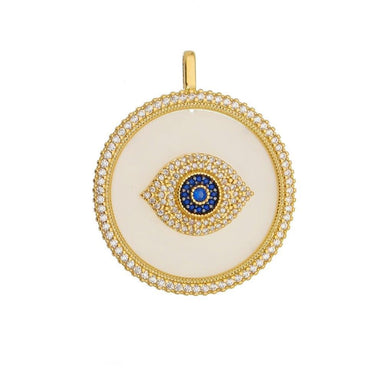 Evil Eye Cz Pendant - Donna Italiana ®