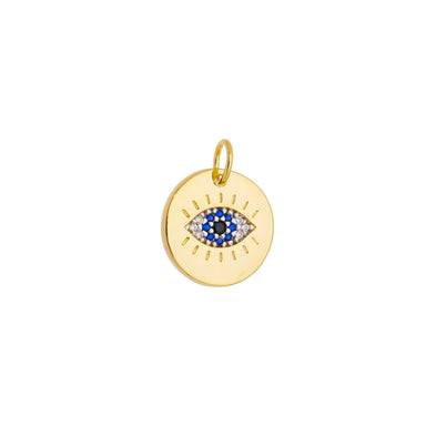 Evil Eye Plate Charm - Donna Italiana ®