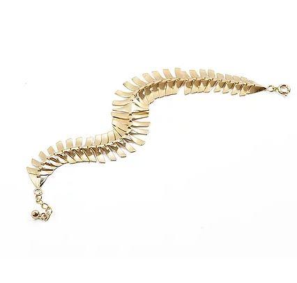 Fishbone Motif Bracelet - Donna Italiana ®