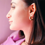 Date Nite Gold C-Hoops