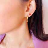 Date Nite Gold C-Hoops