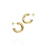 Date Nite Gold C-Hoops