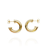 Date Nite Gold C-Hoops