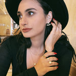 Pearl Cluster Earirings - Donna Italiana ®