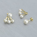 Pearl Cluster Earirings - Donna Italiana ®