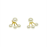 Pearl Cluster Earirings - Donna Italiana ®