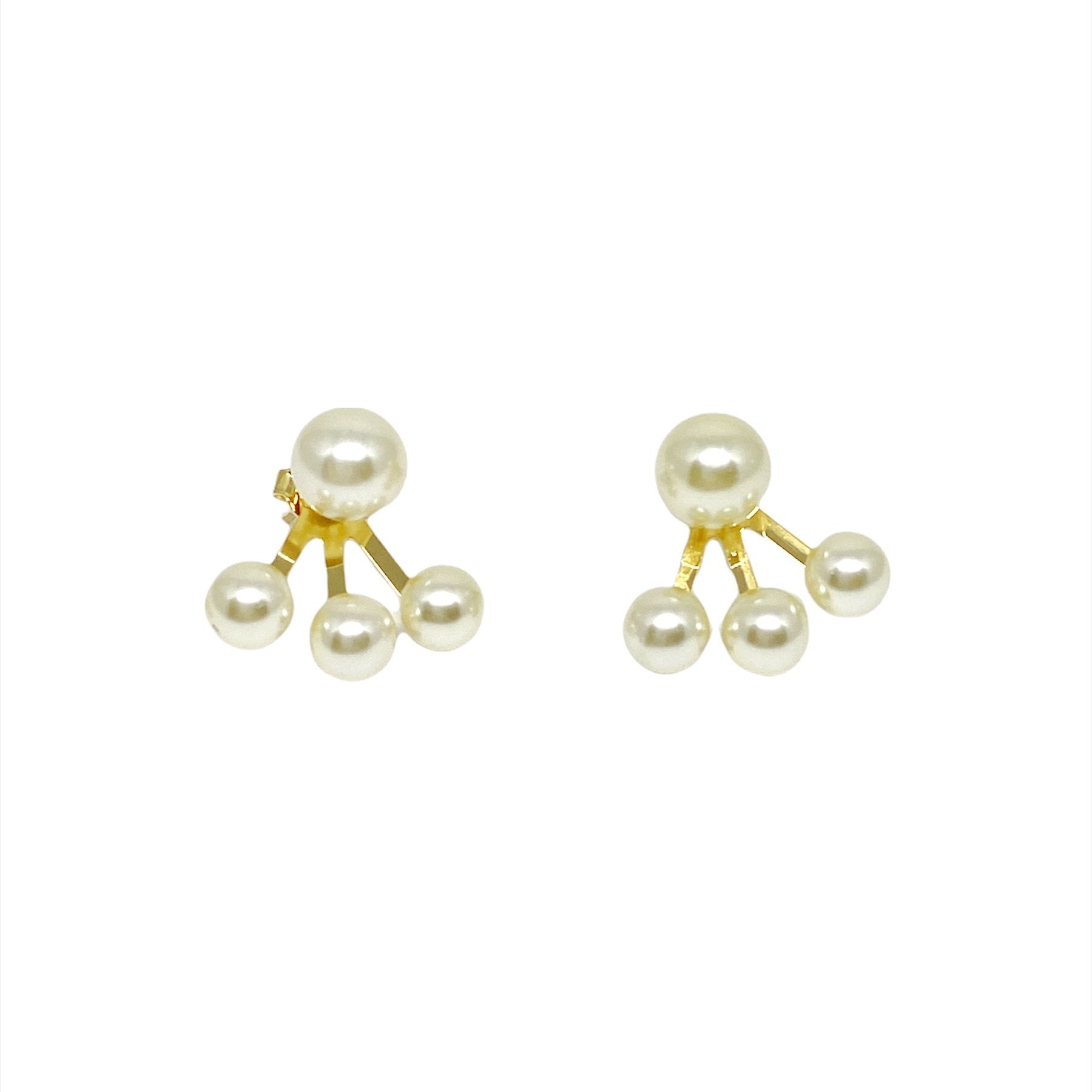 Pearl Cluster Earirings - Donna Italiana ®