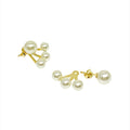 Pearl Cluster Earirings - Donna Italiana ®