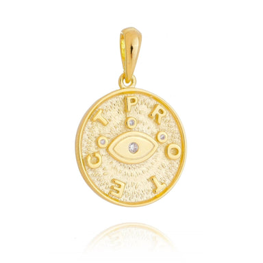 Protect Eye Plate Pendant - Donna Italiana ®