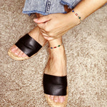 Rainbow Crystal Anklet - Donna Italiana ®