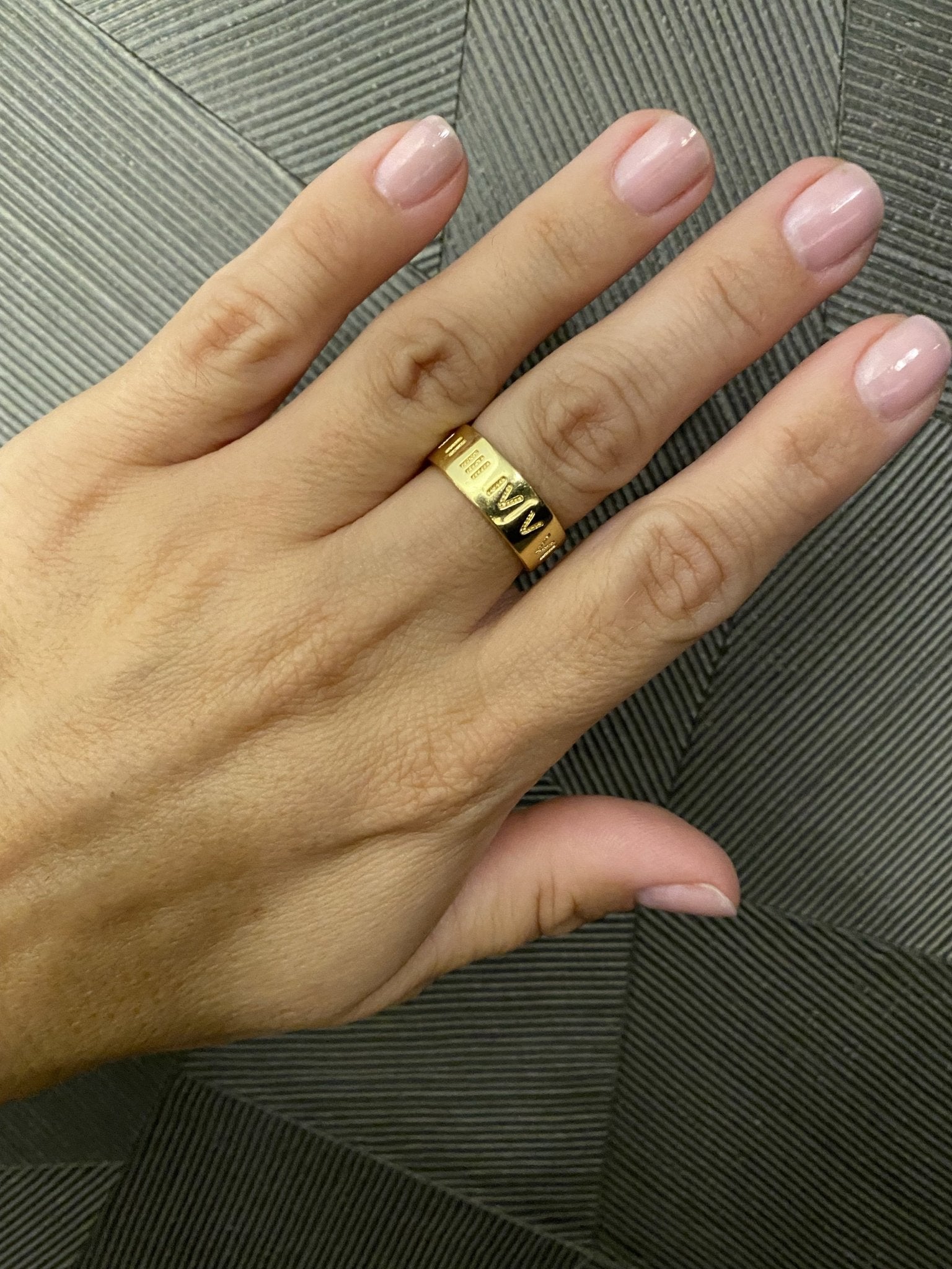 Roman Numerals Ring - Donna Italiana ®