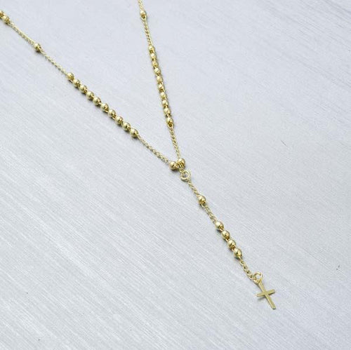 Rosary Cross Necklace - Donna Italiana ®