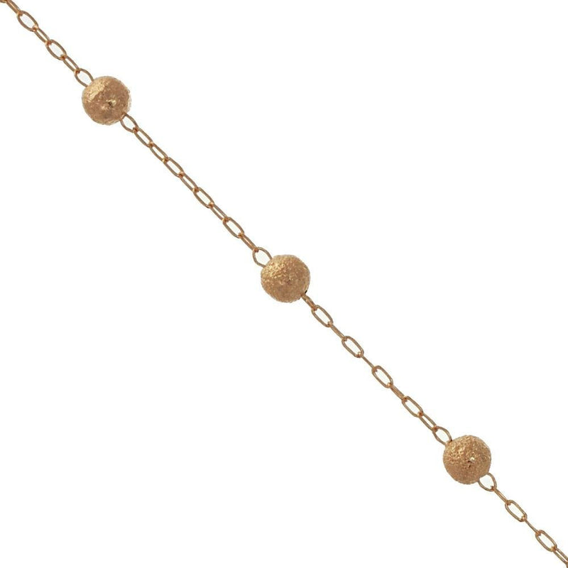 Rose Rugged Ball Bracelet - Donna Italiana ®