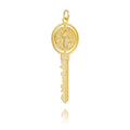 Saint Benedict Flip key Pendant - Donna Italiana ®